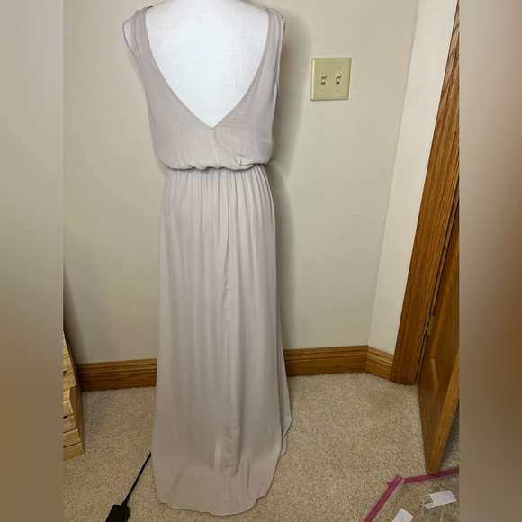 Show Me Your Mumu Kendall Maxi Dress Show Me The Ring Crisp Bridesmaid Med. - Picture 10 of 14